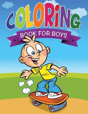 Coloring Book for Boys (Paperback)