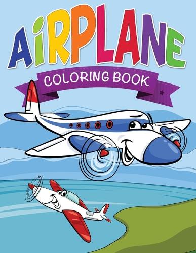 Airplane Coloring Book for Kids (Paperback)