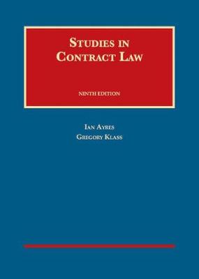 Studies in Contract Law - University Casebook Series (Hardback)
