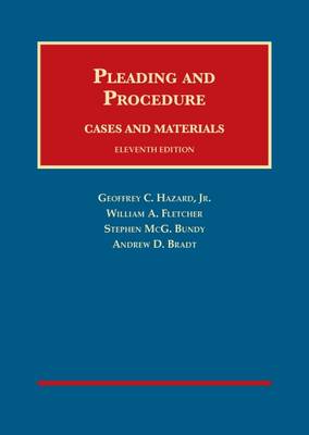 Cases and Materials on Pleading and Procedure - CasebookPlus - University Casebook Series (Multimedia)