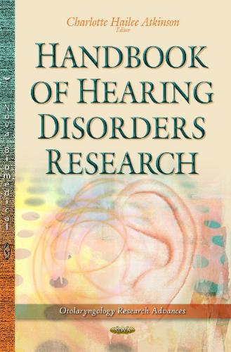 Handbook of Hearing Disorders Research (Hardback)