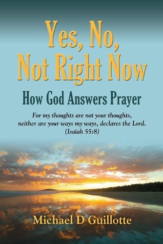 Yes, No, Not Right Now: How God Answers Prayer (Paperback)