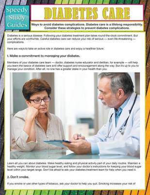 Diabetes Care (Speedy Study Guide) (Paperback)