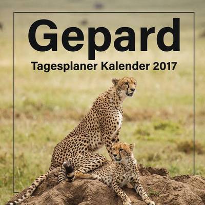 Gepard: Tagesplaner Kalender 2017 (Paperback)