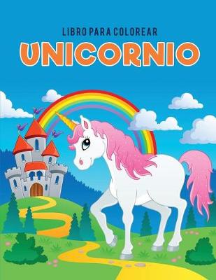Libro Para Colorear Unicornio (Paperback)