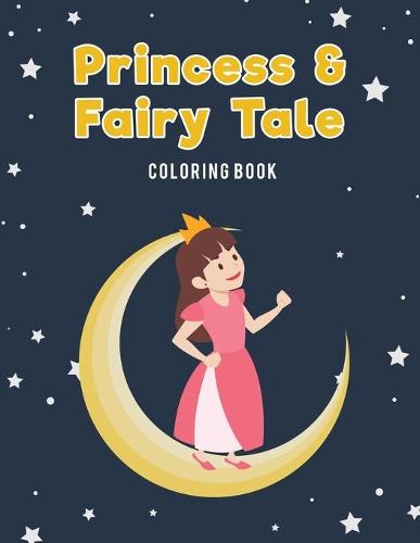 Princess & Fairy Tale Jumbo Coloring Book (Paperback)