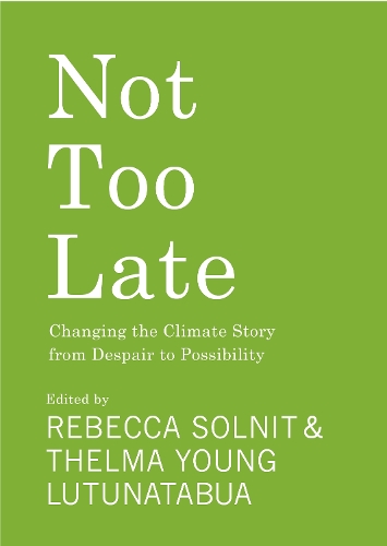 Rebecca Solnit Not Too Late