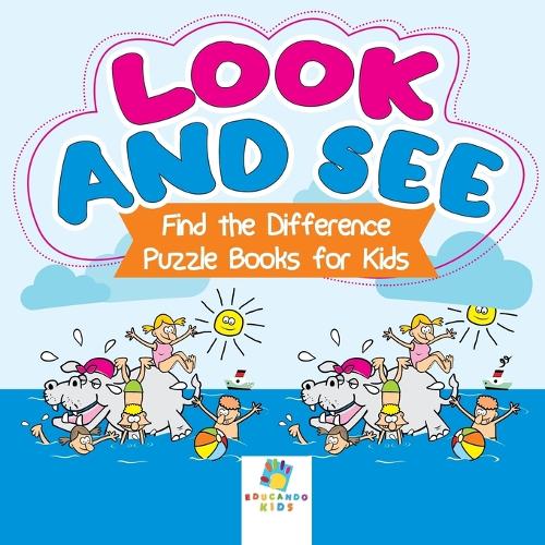 Look and See Find the Difference Puzzle Books for Kids (Paperback)