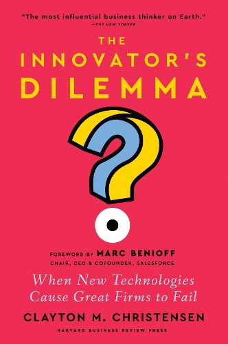 Book cover of The Innovator's Dilemma