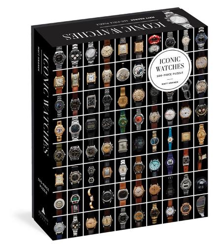 Iconic Watches 500-Piece Puzzle - Workman Jigsaw Puzzles (Multiple items)