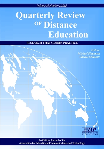 Quarterly Review of Distance Education Volume 16, Number 2, 2015 (Paperback)