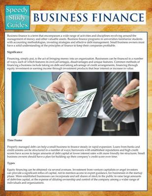Business Finance (Speedy Study Guides) (Paperback)