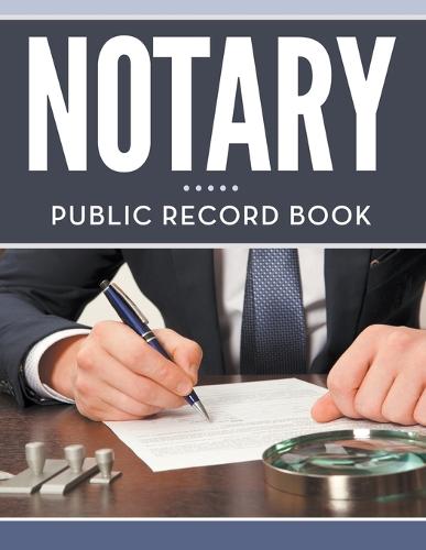 Notary Public Record Book (Paperback)