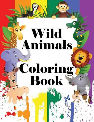Wild Animals Coloring Book (Paperback)