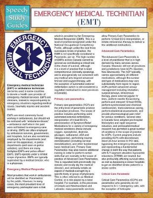 EMT- Emergency Medical Technician (Speedy Study Guides) (Paperback)