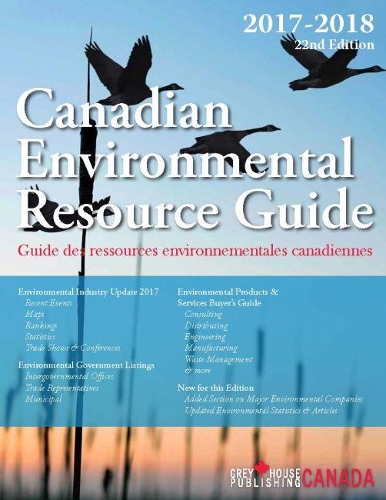 Canadian Environmental Resource Guide, 2017/18 (Paperback)