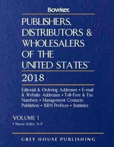Publishers, Distributors & Wholesalers in the US 2018, 2 Volume Set (Hardback)