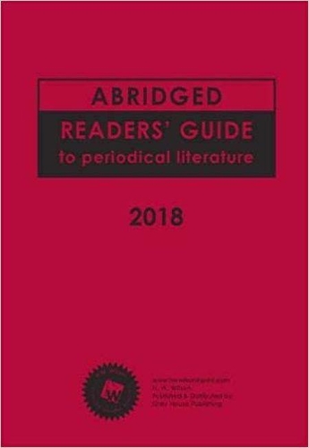 Abridged Readers' Guide to Periodical Literature, 2018 Subscription: 3 Volume Set (Paperback)