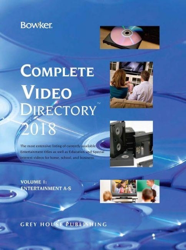 Bowker's Complete Video Directory, 2018: 4 Volume Set (Hardback)