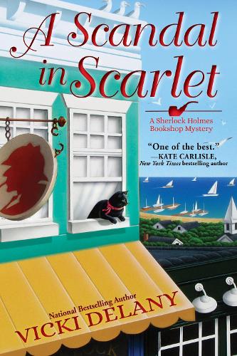 A Scandal In Scarlet: A Sherlock Holmes Bookshop Mystery (Hardback)