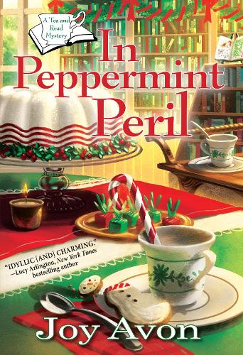In Peppermint Peril: A Tea and a Read Mystery (Hardback)