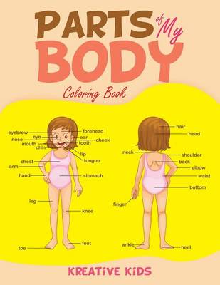 Parts of My Body Coloring Book (Paperback)