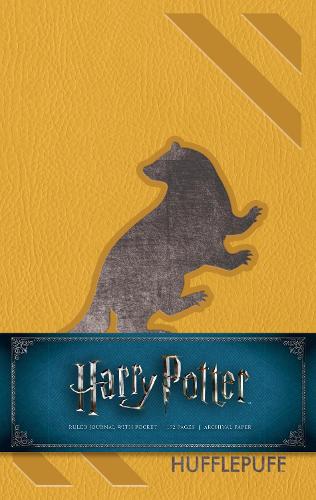 Harry Potter: Hufflepuff Hardcover Ruled Journal (Hardback)