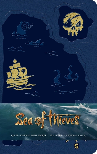 Sea of Thieves Hardcover Ruled Journal (Hardback)
