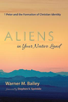 Aliens in Your Native Land: 1 Peter and the Formation of Christian Identity (Hardback)