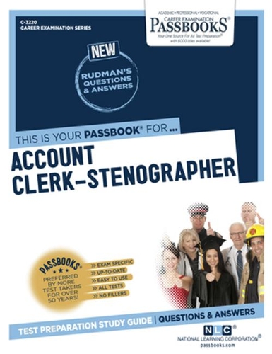 Account Clerk-Stenographer (Paperback)