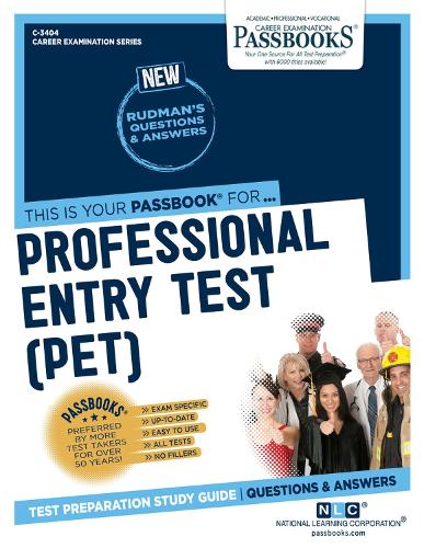 Professional Entry Test (PET) (Paperback)