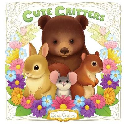 Cute Critters: Coloring Book (Paperback)