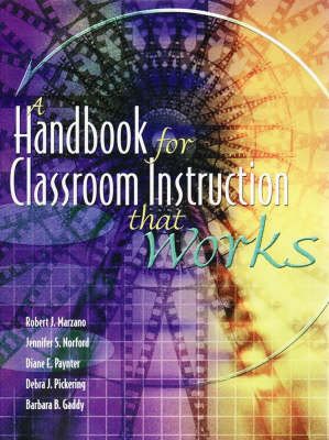 A Handbook for Classroom Instruction That Works (Hardback)