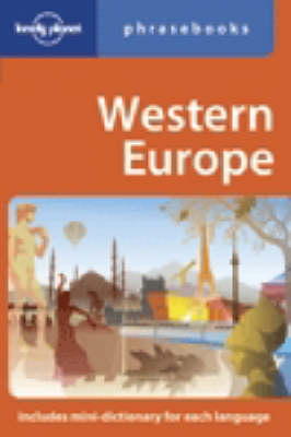 Western Europe Phrasebook - Lonely Planet Phrasebook (Paperback)