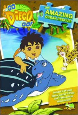 Go Diego Go Jigsaw Book: The Amazing Ocean Rescue! (Hardback)