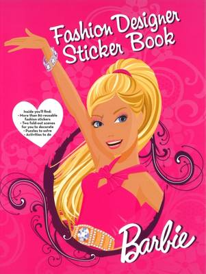 Barbie Fashion Designer Sticker Book (Paperback)