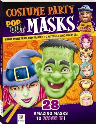 Costume Party Pop Up Masks (Paperback)