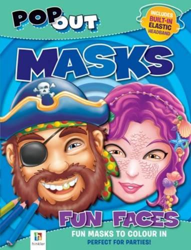 Pop Out Masks Fun Faces - Pop Out Masks (Paperback)