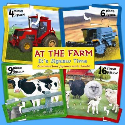 At the Farm - It's Jigsaw Time (Board book)