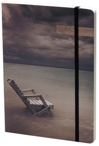 Ocean View Lined Elastic Large Journal (Paperback)
