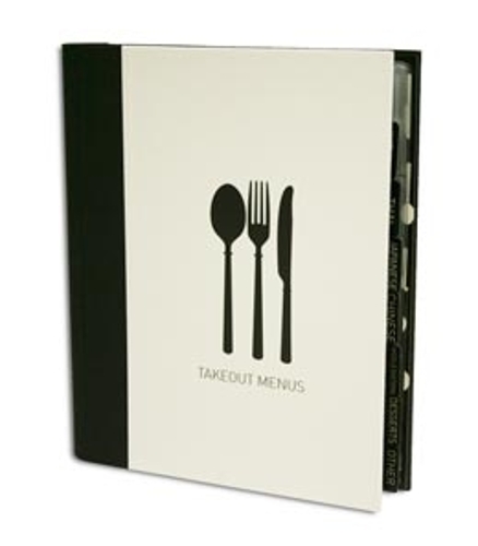 Takeout Menu: Knife, Fork & Spoon (Hardback)