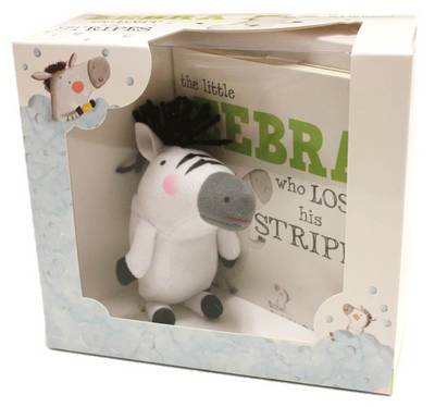 The Little Zebra Who Lost His Stripes Book & Plush
