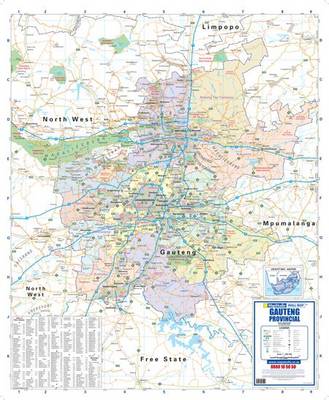South Africa Provincial Map: MSPM5162 (Sheet map, flat)