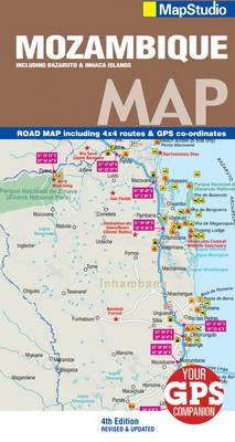 Cover Road map Mozambique: Includes 4x4 routes
