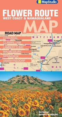 Flower route West Coast & Namaqualand road map (Sheet map, folded)