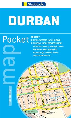 Pocket tourist map Durban (Sheet map, folded)