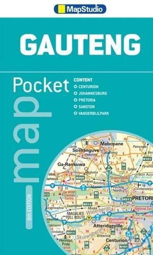 Pocket map Gauteng (Sheet map, folded)