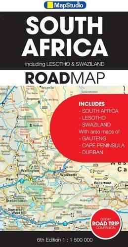 Road map - South Africa (Sheet map, folded)