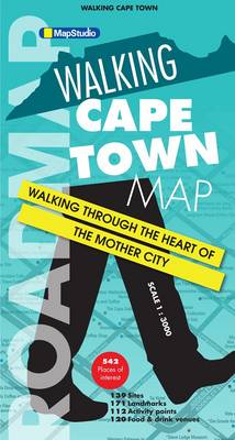 Walking Cape Town - Road map: Walking through the heart of the Mother City (Sheet map, folded)