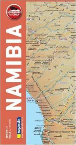 Adventure road map Namibia (Sheet map, folded)